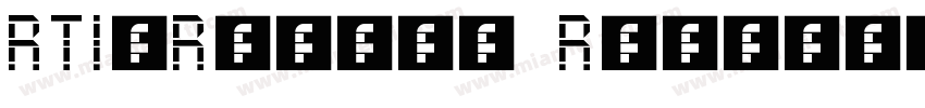 RTI-Romman Regular字体转换